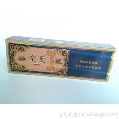 Hot Stamping Luxury Cigar Gift Boxes, Laser Silver printed